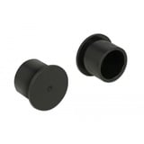 DeLOCK Capuchon de protection pour prise RCA, Capuchon protecteur Noir, 10 pièces