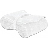 DeLOCK Manchon tressé avec tuyau en Velcro Blanc, 2 m x Ø 32 mm