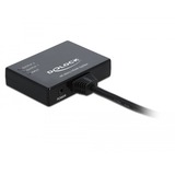 DeLOCK Répartiteur HDMI 1 entrée HDMI > 2 sorties HDMI 4K 60 Hz, Repartiteur HDMI Noir