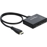 DeLOCK Répartiteur HDMI 1 entrée HDMI > 2 sorties HDMI 4K 60 Hz, Repartiteur HDMI Noir