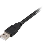 DeLOCK USB-C 2.0 > USB Mini-B, Câble en Y Noir/Rouge, 1 mètre