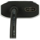 DeLOCK USB-C (male) > HDMI (female), Adaptateur Gris foncé, 0,2 mètres, 4K 60Hz