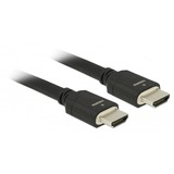 DeLOCK Ultra High Speed HDMI-Kabel 48 Gbps 8K 60 Hz, Câble Noir