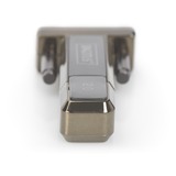 Digitus Adaptateur série USB 2.0 Noir, D-Sub, USB, Noir