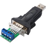 Digitus Changeurs de genre de câble, Adaptateur Noir, USB 2.0, RS-485, 0,8 m, Noir
