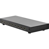 Digitus Répartiteur vidéo HDMI 1x8, Repartiteur HDMI Noir