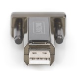 Digitus Serial > USB-A 2.0, Adaptateur Noir, 0,8 mètres