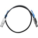 HighPoint mSAS Kabel SFF-8088 > SFF-8088, Câble Noir