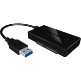 ICY BOX IB-AC704-6G carte et adaptateur d'interfaces USB 3.2 Gen 1 (3.1 Gen 1) Noir, SATA, USB 3.2 Gen 1 (3.1 Gen 1), Noir, Chine, 5 Gbit/s, 45 mm