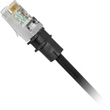 Patchsee Câble de raccordement FTP, RJ-45 Cat.5e Noir, 0,6 mètres