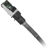 Patchsee Câble de raccordement UTP, RJ-45 Cat.6a Noir, 2,4 mètres