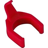 Patchsee RO/PC range-câbles et serre-câbles Rouge 50 pièce(s), Clip Rouge, 50 pièce(s)