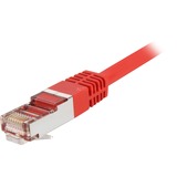 Sharkoon 4044951014460 câble de réseau Rouge 10 m Cat5e SF/UTP (S-FTP) Rouge, 10 m, Cat5e, SF/UTP (S-FTP), RJ-45, RJ-45