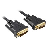 Sharkoon Câble DVI-D à DVI-D 5 m Noir, 4044951009138