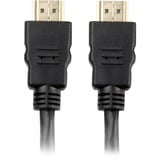 Sharkoon Câble HDMI High Speed avec Ethernet Noir, 5 mètres, 4K, Plaqué or