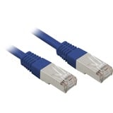 Sharkoon Câble de raccordement RJ45 Cat.5e FTP Bleu, Vente au détail