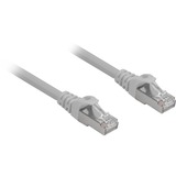 Sharkoon Câble de raccordement SFTP, RJ-45 Cat.6a Gris, 0,25 mètres, Sans halogène