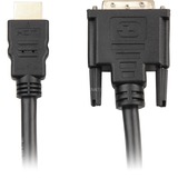 Sharkoon DVI-D kabel, Adaptateur Noir, 2 mètres, Dual-Link
