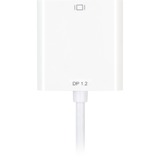 Sharkoon DisplayPort 1.2 > DVI24+1, Câble Blanc, 0,15 mètres