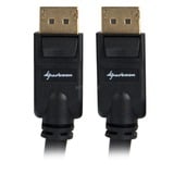 Sharkoon DisplayPort 1.2 > HDMI, Câble Noir, 1 mètre, 4K