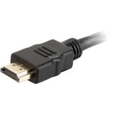 Sharkoon Hybride optique Câble HDMI haute vitesse avec Ethernet (AOC) Noir, 10 mètres, 4K