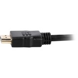 Sharkoon Hybride optique Câble HDMI haute vitesse avec Ethernet (AOC) Noir, 10 mètres, 4K