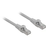 Sharkoon RJ45 Cat.6a S/FTP LSOH, Câble Gris, 0,5 m