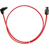 Sharkoon SATA II câble 50cm Rouge, Câble connecteur 90º, Bulk, En vrac