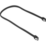 Sharkoon Sata 3 câble SATA 0,6 m SATA 7-pin Noir Noir, 0,6 m, SATA III, SATA 7-pin, SATA 7-pin, Mâle/Mâle, Noir