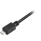 Sharkoon USB-A 2.0 > Micro USB-B, Câble Noir, 1,5 mètres