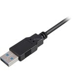 Sharkoon USB-A 2.0 > Micro USB-B, Câble d'extension Noir, 2 mètres