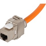 goobay 58934 câble de réseau Orange 50 m Cat7a S/FTP (S-STP) Orange, 50 m, Cat7a, S/FTP (S-STP), RJ-45, RJ-45