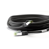 goobay 66720 câble de réseau Noir 0,5 m Cat8.1 S/FTP (S-STP) Noir, 0,5 m, Cat8.1, S/FTP (S-STP), RJ-45, RJ-45