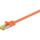 goobay 91642 câble de réseau Orange 10 m Cat7 S/FTP (S-STP) Orange, 10 m, Cat7, S/FTP (S-STP), RJ-45, RJ-45