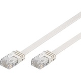 goobay 93357 câble de réseau Blanc 0,5 m Cat5e U/UTP (UTP) Blanc, 0,5 m, Cat5e, U/UTP (UTP), RJ-45, RJ-45