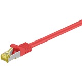 goobay Câble de raccordement S/FTP Rouge, 2 mètres