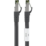 goobay Câble réseau S/FTP Cat.8.1 Noir, 3 mètres