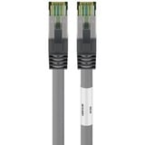 goobay Câble réseau S/FTP Cat.8.1 Gris, 3 mètres