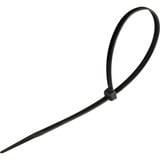 goobay Collier de serrage 200x3.5mm, Serre-câble Noir, 100 pièces