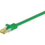 goobay RJ-45 CAT7 7.5m câble de réseau Vert 7,5 m S/FTP (S-STP) Vert, 7,5 m, Cat7, S/FTP (S-STP), RJ-45, RJ-45