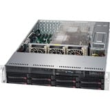 Supermicro SuperServer 6029P-TRT Intel C622 LGA 3647 (Socket P) Rack (2 U) Noir, Barebone Noir, Intel C622, LGA 3647 (Socket P), 10,4 GT/s, DDR4-SDRAM, 2000 Go, 512 Go