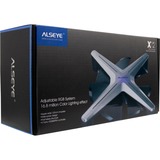 ALSEYE X12 Kit, Ventilateur de boîtier Gris, Connexion 3-pins PWM