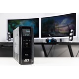 APC BR1600SI alimentation d'énergie non interruptible Interactivité de ligne 1,6 kVA 960 W 8 sortie(s) CA, UPS Noir, Interactivité de ligne, 1,6 kVA, 960 W, Sinus, 176 V, 294 V