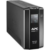 APC BR650MI alimentation d'énergie non interruptible Interactivité de ligne 0,65 kVA 390 W 6 sortie(s) CA, UPS Noir, Interactivité de ligne, 0,65 kVA, 390 W, Sinus, 176 V, 294 V