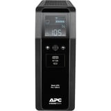 APC Back-UPS PRO BR1200SI - Alimentation de secours Noir, 8x sortie C13, 2x chargeur USB (type A & C), 1200VA, port de données USB