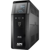 APC Back-UPS PRO BR1200SI - Alimentation de secours Noir, 8x sortie C13, 2x chargeur USB (type A & C), 1200VA, port de données USB
