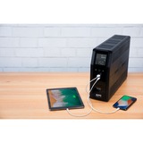 APC Back-UPS PRO BR1200SI - Alimentation de secours Noir, 8x sortie C13, 2x chargeur USB (type A & C), 1200VA, port de données USB