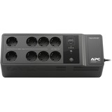 APC Back UPS - Onduleurs mono Off-Line - 850VA 230V - USB Type-C et A - 6+2Prise GR Noir, Veille, 0,85 kVA, 520 W, Sinus, 220 V, 230 V