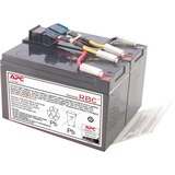 APC Batterie - RBC48 Sealed Lead Acid (VRLA), 1 pièce(s), 3 h, 13,2 kg, 137 x 358 x 157 mm, 0 - 40 °C, Vente au détail