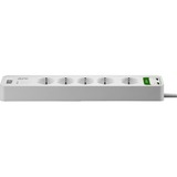 APC PM5U-GR protection surtension Blanc 6 sortie(s) CA 230 V 1,83 m, Multiprise Blanc, 918 J, 6 sortie(s) CA, Type F, 230 V, 50 Hz, 2300 W